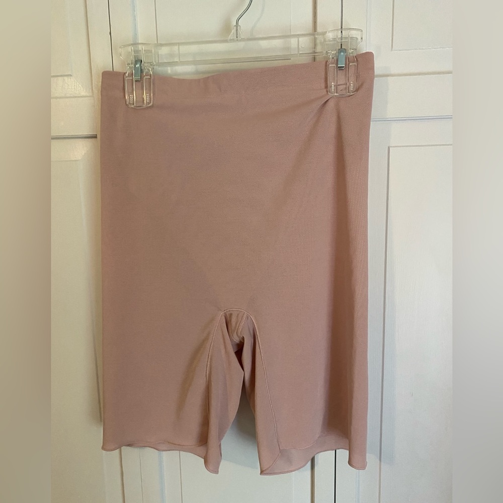 YITTY Blush Pink High-Waist Shaping Shorts